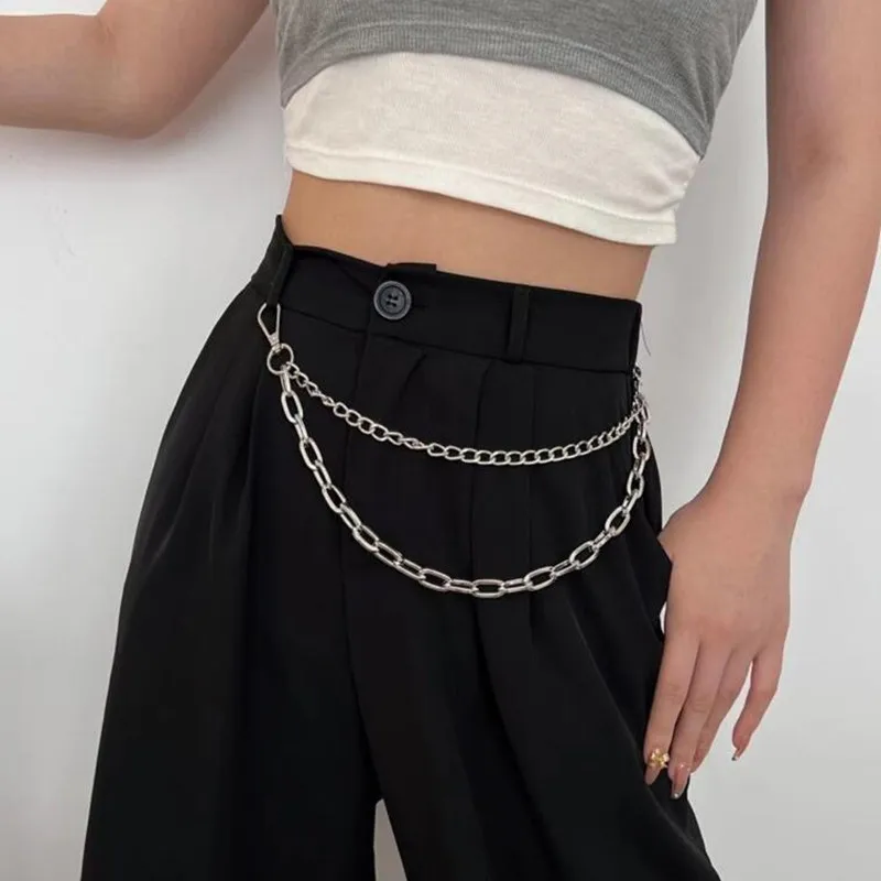Metal Trousers Chain For Jeans Pants Punk Men Wallet Belt Chain Fashion Jewelry For Men Women Trinket view 4