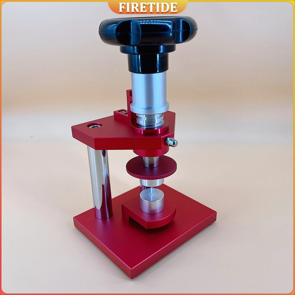 

Пресс для задней крышки часов, укупорочная машина, корпус часов, доводчик, инструмент для ремонта часов, пресс для задней панели с 25-матрицами