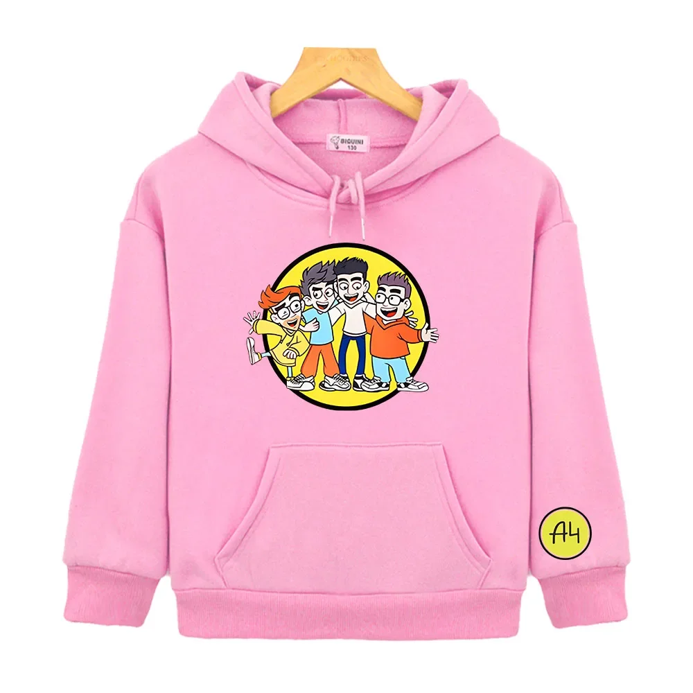 Мерч А4 Hoodie Lamba Print Sweatshirts Boys Girl Baby Clothing Влад Бумага А4 для детей Kids Clothes Tops Cartoon Sudadera Mujer