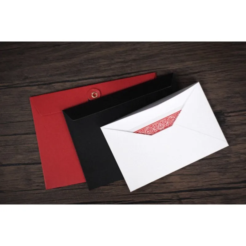 Maravilhosos envelopes de nidificação, truques de mágica para iniciantes, conjunto com truques e instruções on-line, mágicos e mentólogos