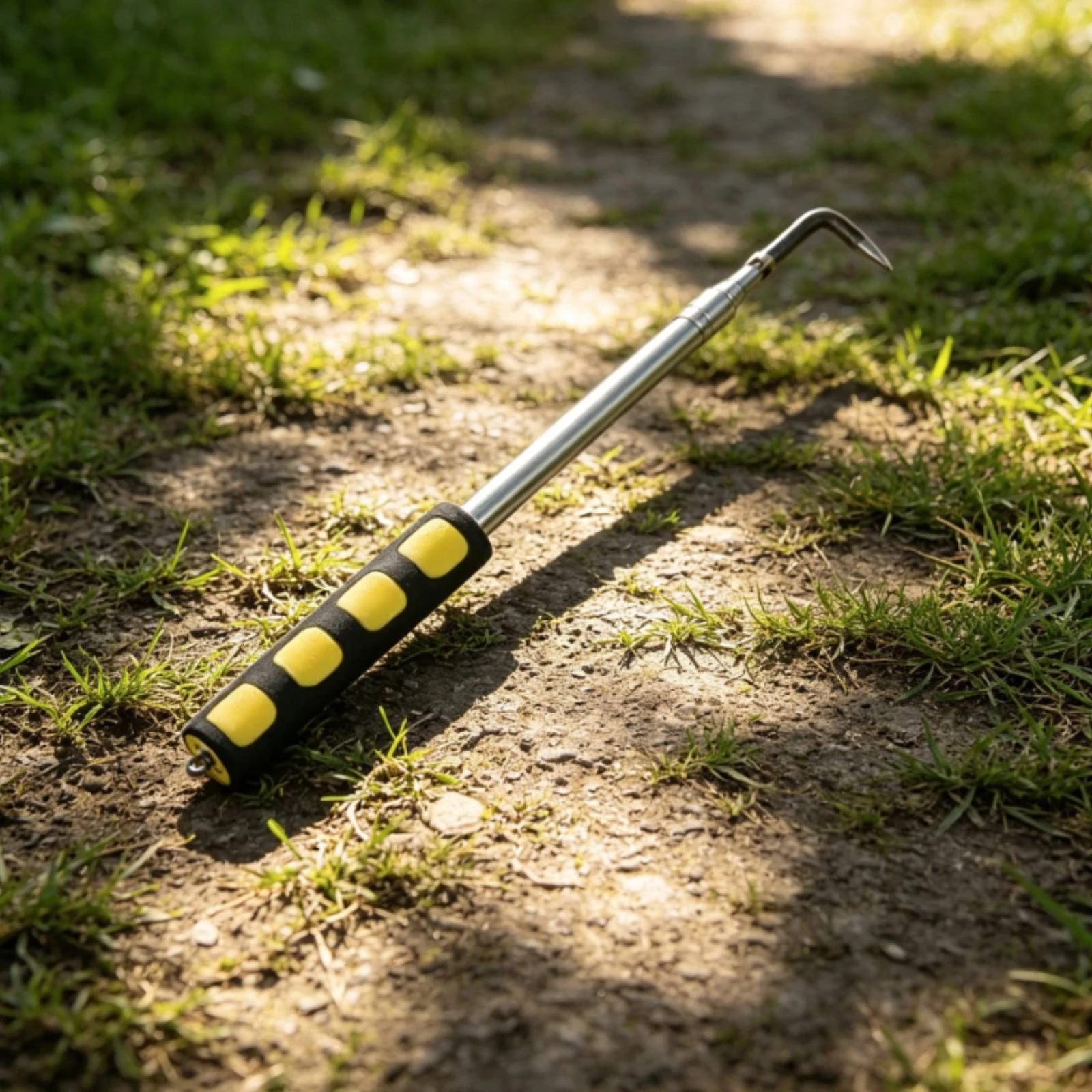 Crop Film Hook Tool Padded Handle Telescopic Hook Tool Hooked Tip Field Use for Farmers