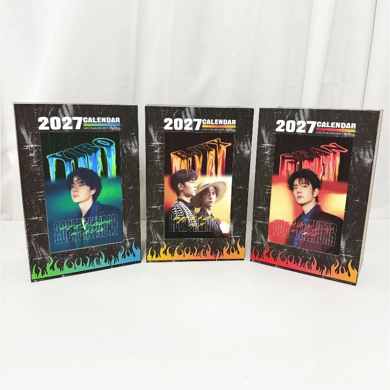 calendario-2027-bo-jun-yi-xiao-personalizzato-con-365-date-segnalabili-wang-yibo-xiao-zhan-bjyxszd