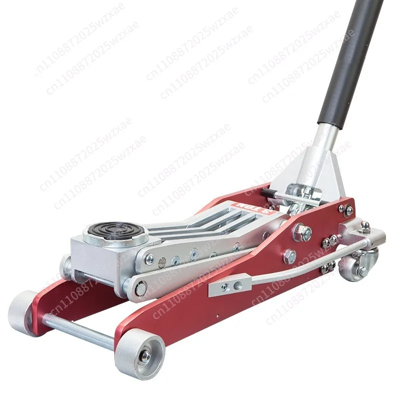 Aluminum alloy horizontal hydraulic jack 3 tons car car SUV tire changing tool compact heavy duty