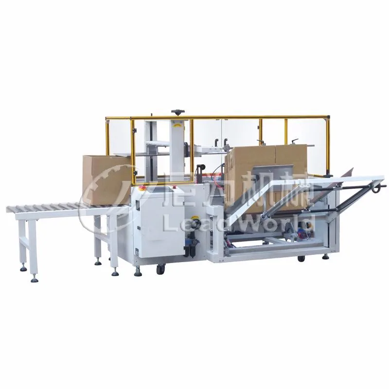 Leadworld Top Sales custom Automatic Case Packer Machine for Case Packing Carton Packer  Full Automatic Carton Case Packer