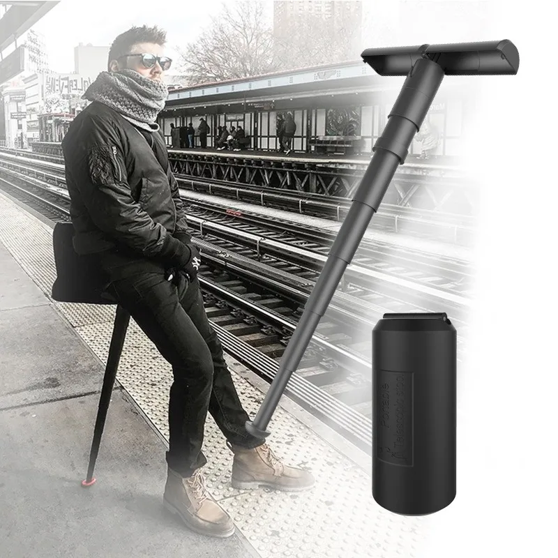 Portable Folding Subway Stool for Travel and Queuing, Lightweight and Portable  Mini Telescopic Stool for Outdoors