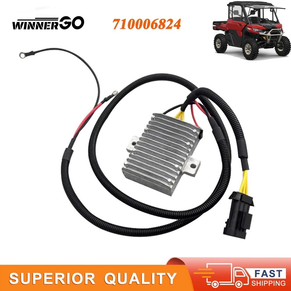 2020-2023 UTV Voltage Regulator Rectifier for Can-Am Defender HD10 Maverick X3 MAX Turbo RR 710006824 FOR BRP ATV Accessories