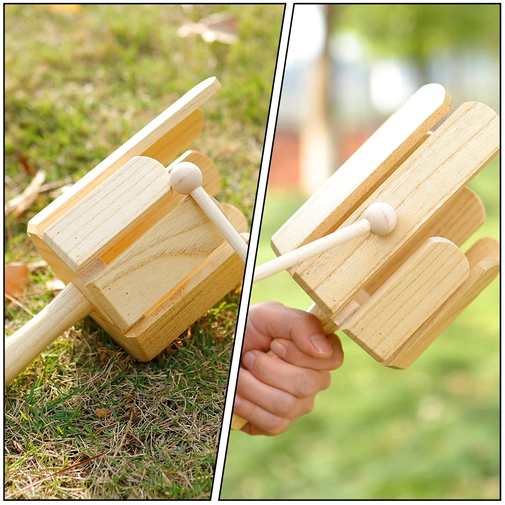 

1set 1Set Wooden Percussion Instrument, Musical Rhythm For Kids, Educational Wood Music Plaything, Children'S Birthday Gift,