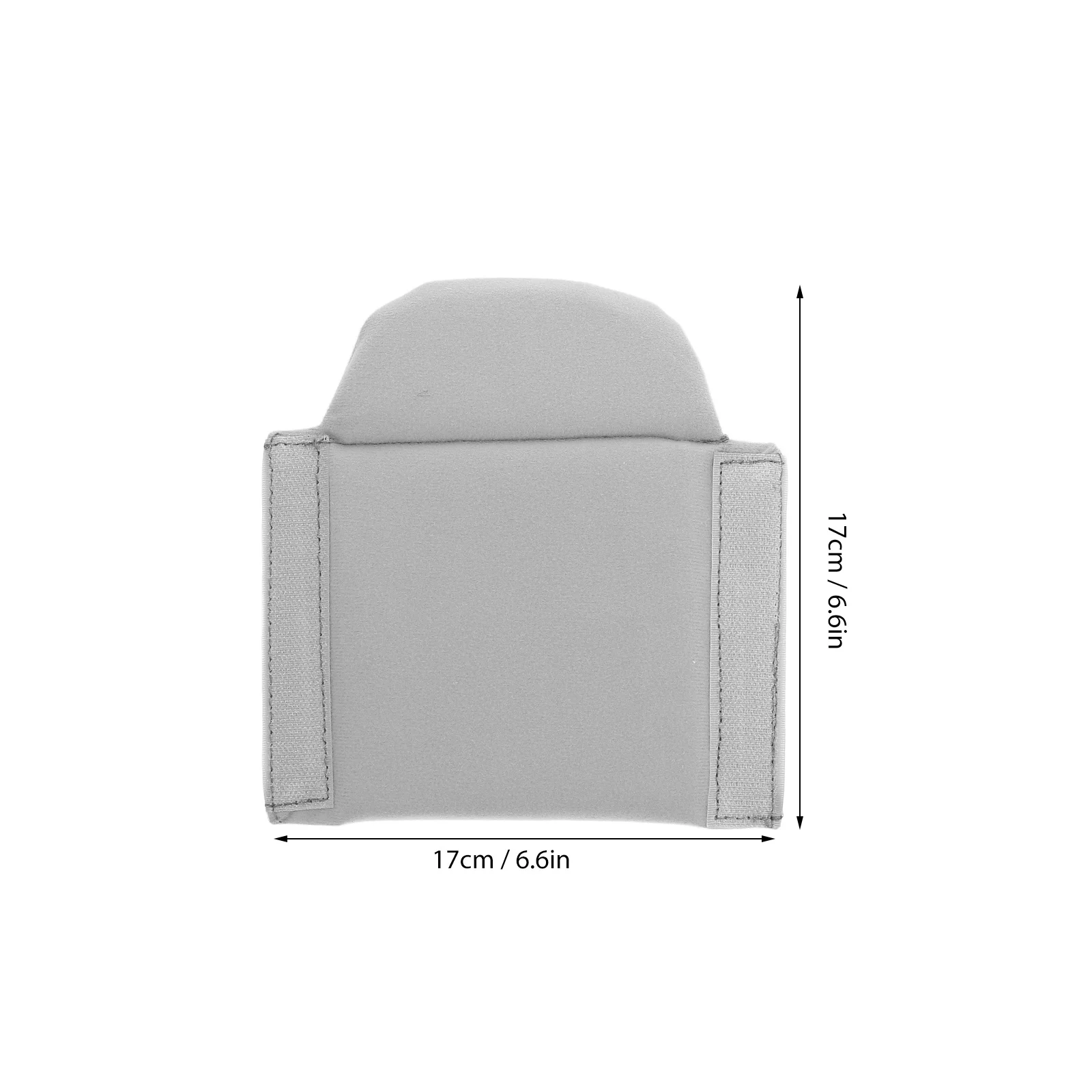 2 قطعة حقيبة الكاميرا فواصل مبطن إدراج رمادي صغير امتصاص الصدمات قابلة لإعادة الاستخدام أكياس التقسيم خفيفة الوزن السفر التصوير الفوتوغرافي