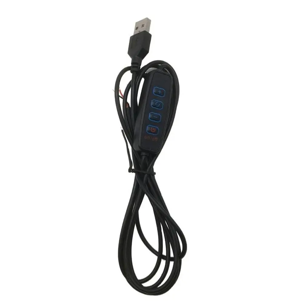 Durable DC 5V ON OFF Switch Dimming Color-matching Extension Cable Power Supply Line LED Dimmer Switch Cable Switch Wire