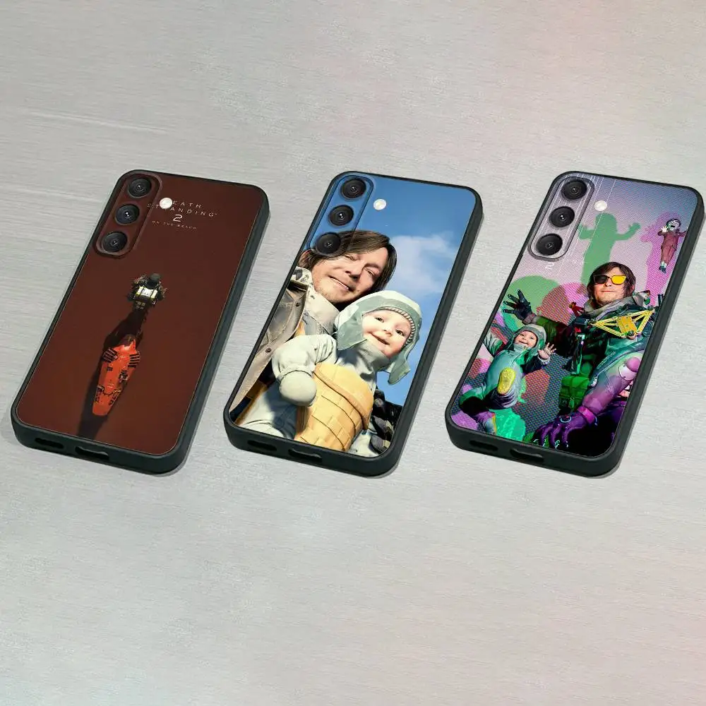 

Death S-Stranding-s 2 Phone Case For Samsung S25,S24,S23,S22,S21,S20,S10,Ultra,Plus,Lite,FE,Soft Silicone Black Cover