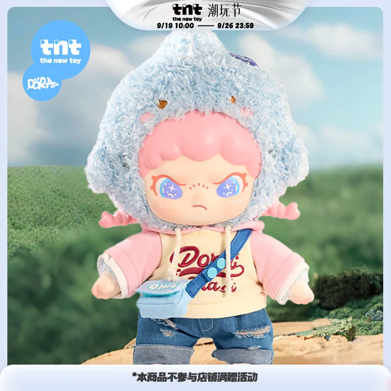 

TNT DORA акула плюшевая игрушка большая модная слепая коробка подарок модная коллекционная кукла мягкая резиновая кукла для всех возрастов