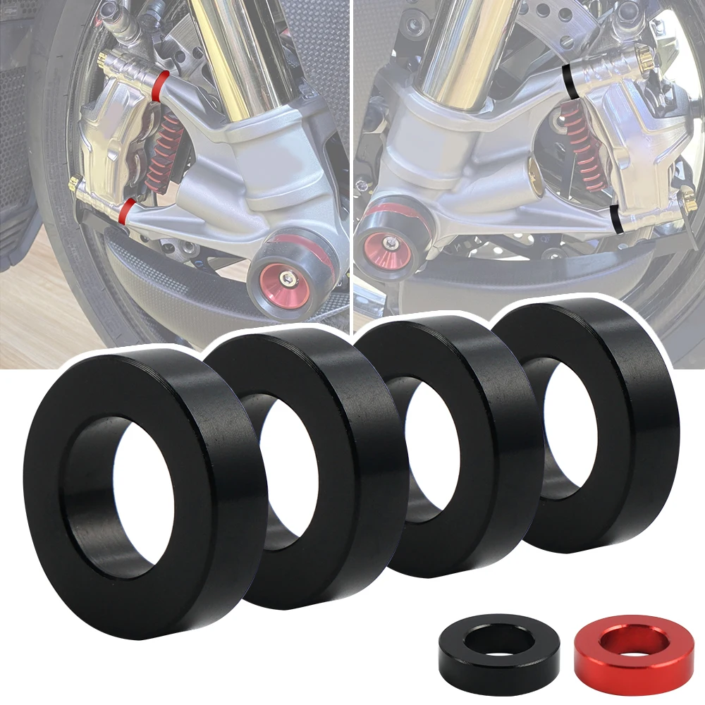 Motorcycle Front Brake Caliper Spacers for Ducati Panigale V4 R S 955 1199 1299 Panigale 1098 R S 1198 S Monster 1200 R S