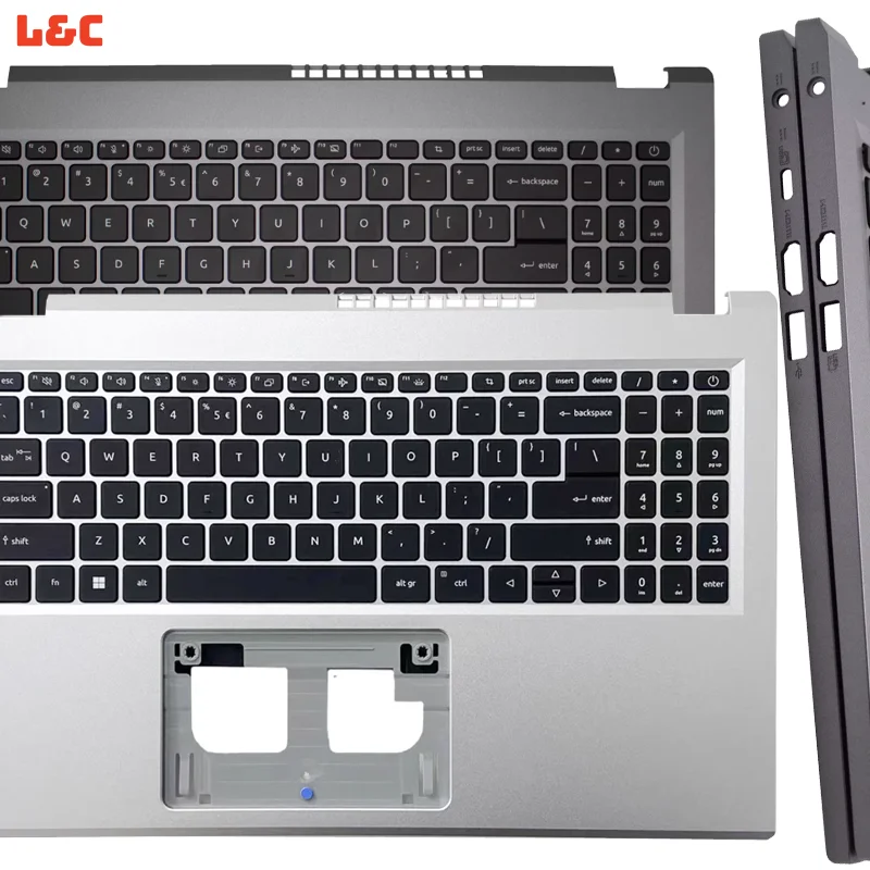 

Клавиатура США для ноутбука Aspire A515-58M N23Q11 N23C3 A315-510P A315-24P с подсветкой, верхняя крышка, компьютерные аксессуары