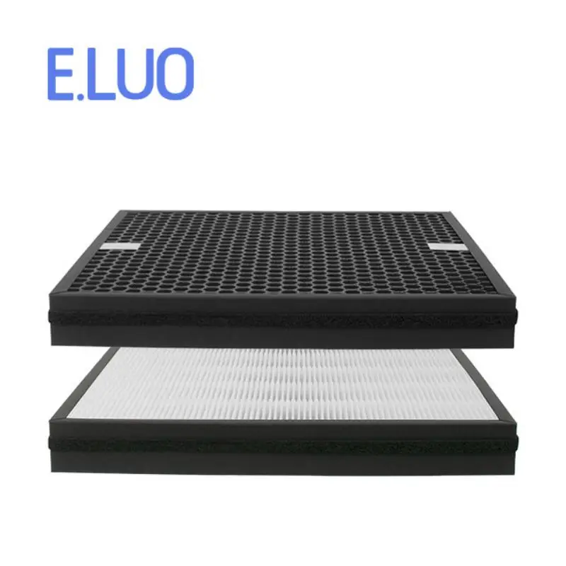 Custom filter Air Purifier H12 HEPA + Activated Carbon Composite Filter 220*320*30mm