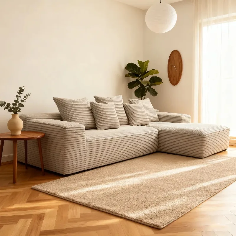 Cassette Modular Sponge Combination Compression Sofa Modern Sofa Memory White Compression Sofa