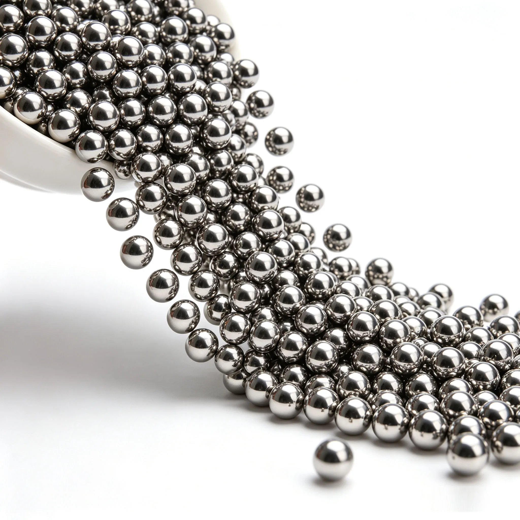Steel Balls 6-10mm Bearing Steel Balls High Precision Polished Steel Ball 0.75/1/1.5kg Packaging for Grinding Counterweight
