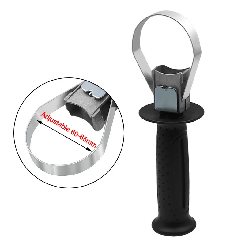

{NN72} Adjustment 60-65mm Electric Hammer Front Handle Replacement Impact Drill Holder For 26 Electric Hammer Accessories