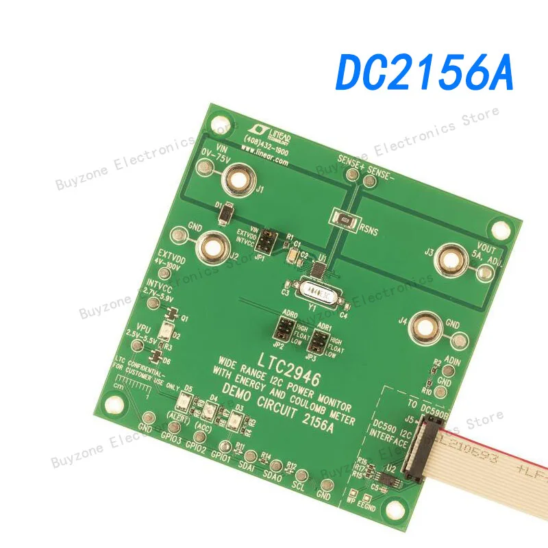 

DC2156A Power Management IC Development Tools LTC2946 Demo Board - Wide Range I2C Ener