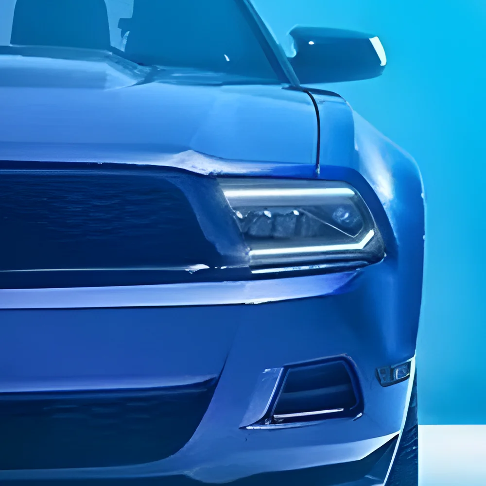 

Для Ford Mustang 2005-2009 автомобильные передние фонари в сборе, обновленные автомобильные фары, высококачественный динамический проектор, светодиодные линзы, аксессуары