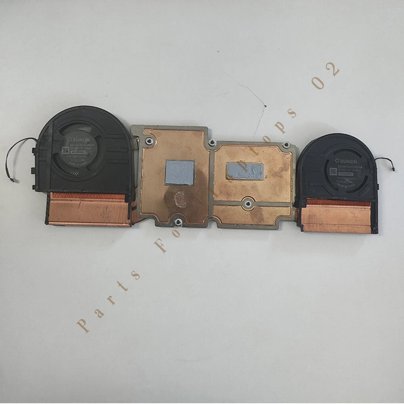 P For Lenovo Thinkpad P1 Gen 4 X1 Extreme 4th CPU GPU Fan with Heatsink 5H41D34323