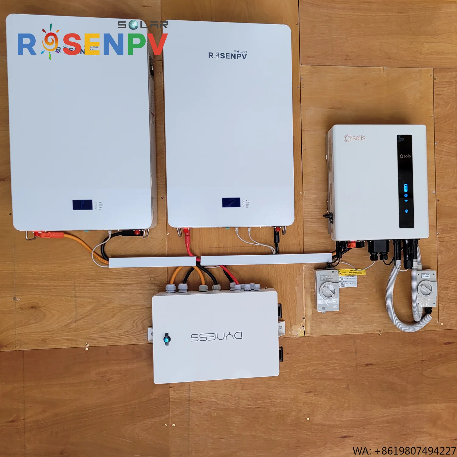 5KW Off Grid Home Solar System All-in-One Inverter Single Phase 120Vac Battery Backup Kit