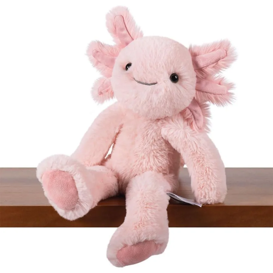 38,1 cm großes rosa Axolotl-Plüschtier, ultraweiches, süßes Plüschtier für Jungen und Mädchen, Kuschelgeschenk, Buddy-Kollektion