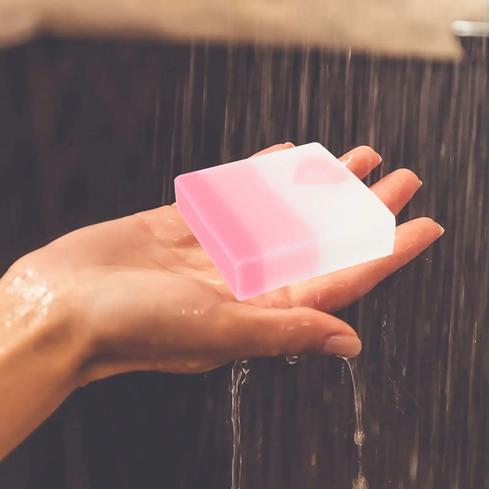 

Мыло ручной работы с лавандой: освежающее, отшелушивающее, для ванны и душа, глубоко очищающее и увлажняющее средство для лица и тела.