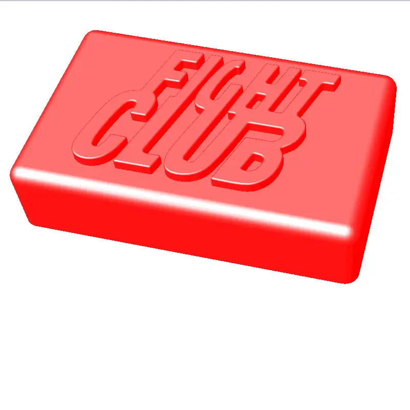 Fight Club Silicone Mold Soap Mold Candle Molds Handmade Chocolate Animal  Cake Decorating Tools Mold