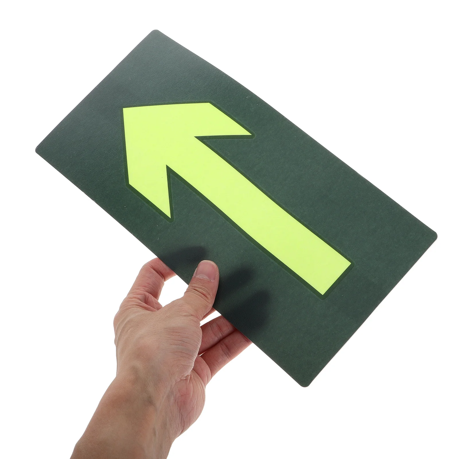 10 Pcs Arrow Direction Signs Adhesive for Market Markers Arrows Decorative Decals Exit Stickers