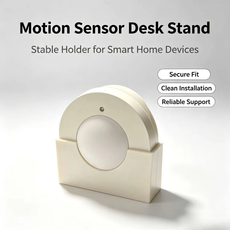 Motion Sensor Holder Pegboard Wall Mount Fit Skadis Peg Board Desk Infrared Detector Fixing Bracket Gadget Storage Rack Clip
