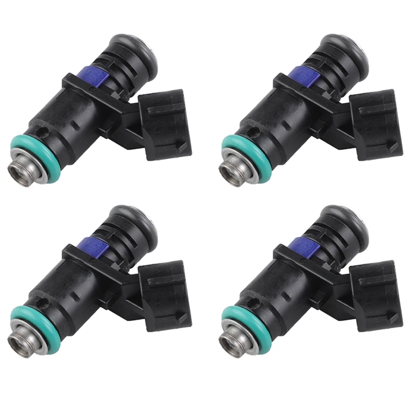 4Pcs Fuel Injector Oil Nozzle For VW Jetta Polo 6C 6R 2013-2019 04E906031E 04E906031H