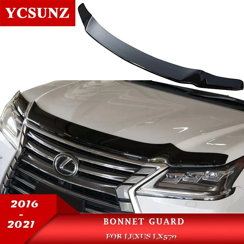 

Bonnet Guards For Lexus LX570 2016 2017 2018 2019 2020 2021 Bug Shield Protector Hood Car Accessories