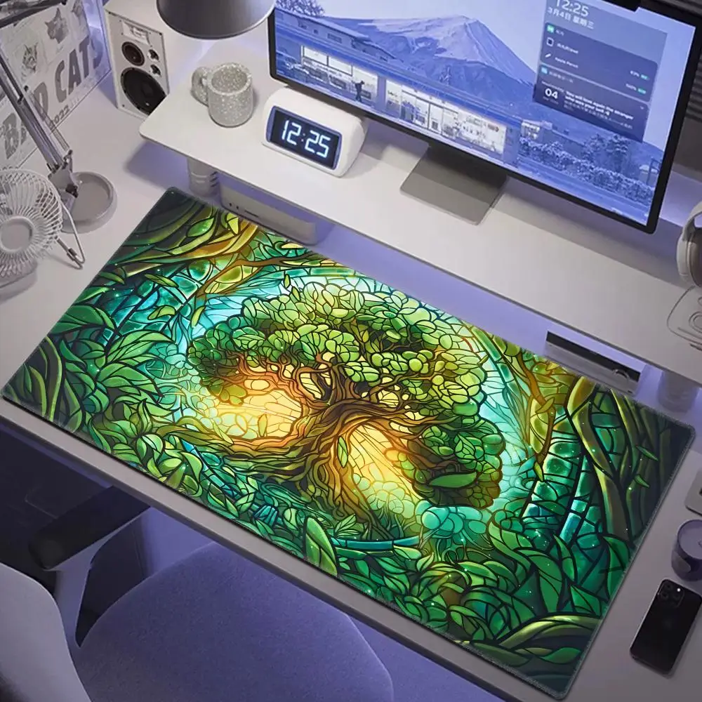 

Applicable to MTG The Magic Gathering Mats Original Handcrafted TCG Playmat with Rubber Bottom & Stitched Edge CCG Card HYBXAXC