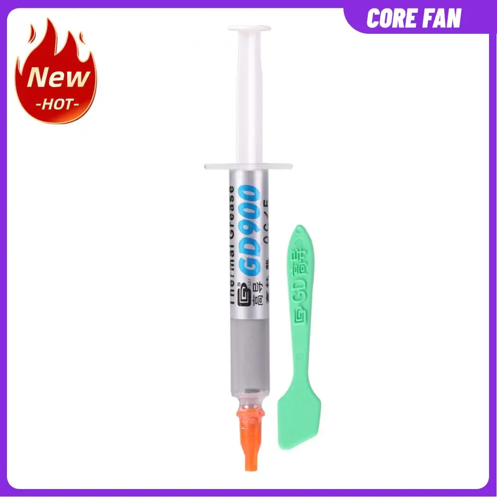 Net Weight 3 Grams GD900 Thermal Conductive Grease Paste Silicone Thermal Paste Heat Sink Compound for PC/CPU/GPU/LED