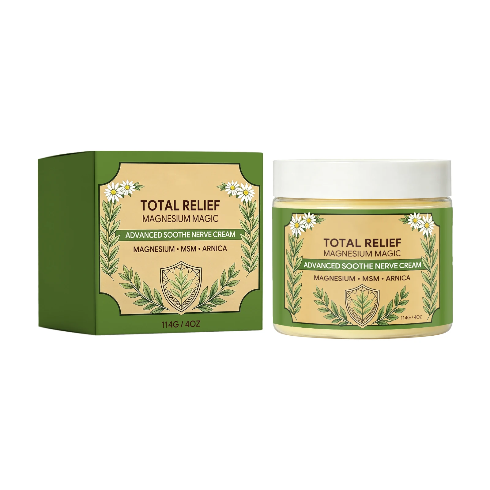 Soothing Nerve Cream Relieve Joint Stiffness Discomfort Swelling Improve Joint Flexibility Mobility For Body Muscle Joint Care