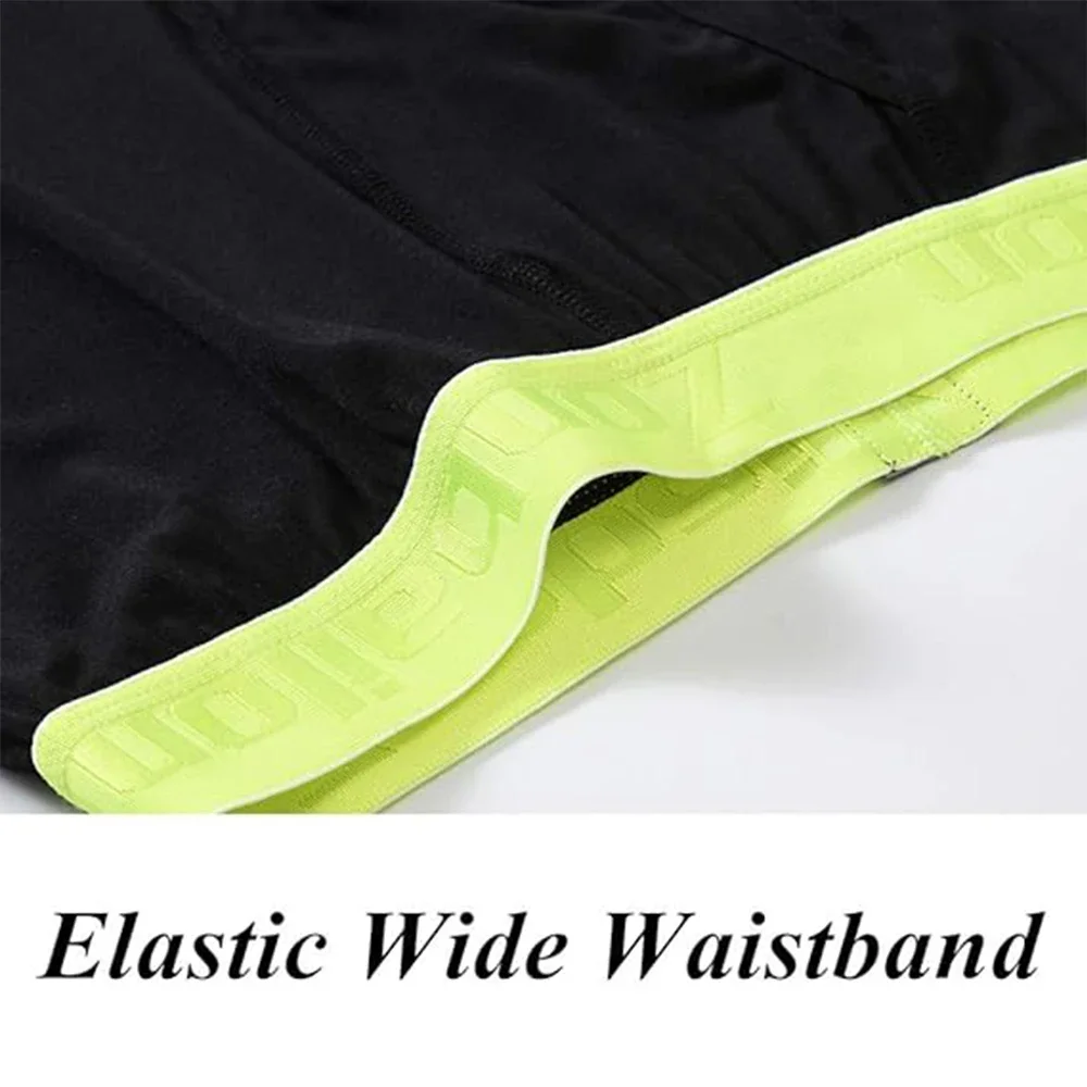 Jinshi Mens Pouch Boxer Briefs Big and Tall Bamboo Viscose Breathable Long Leg Underwear