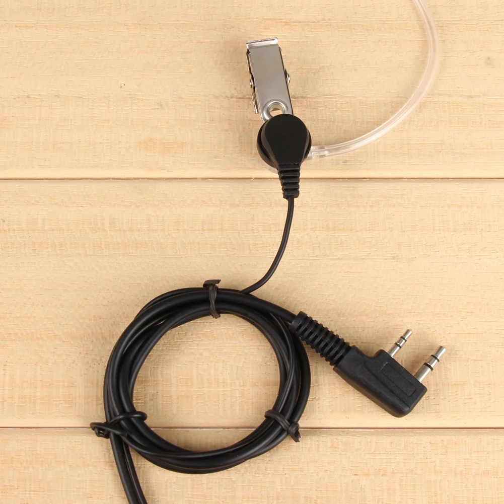 Auricolare walkie talkie a 2 pin Auricolare PTT multifunzionale con microfono Auricolare Accessori per cuffie per radio Kenwood