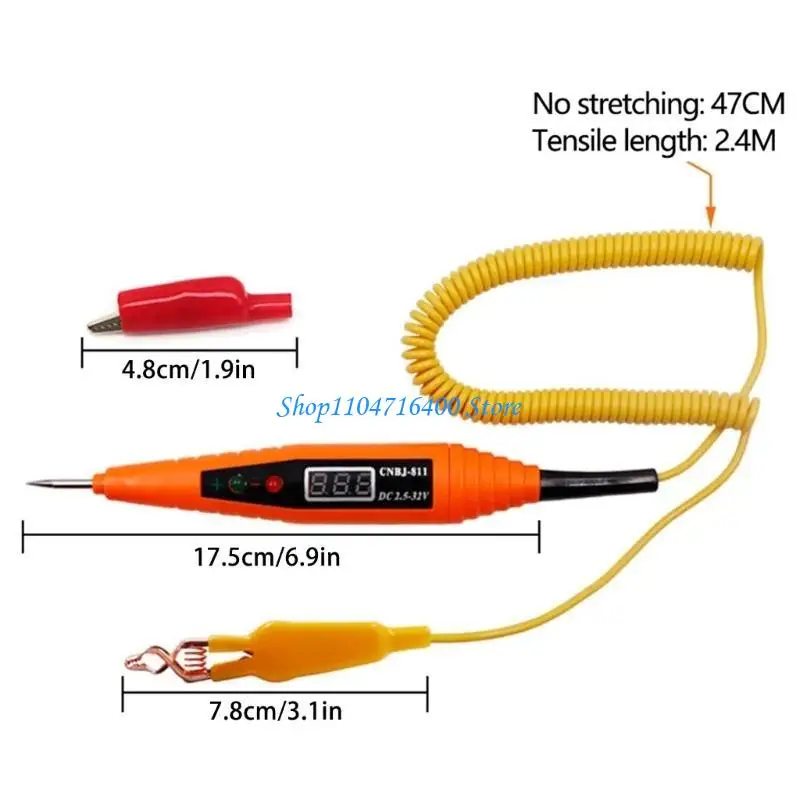 Y1GDユニバーサルカートラック電圧回路テスタープローブペン電球診断ツール