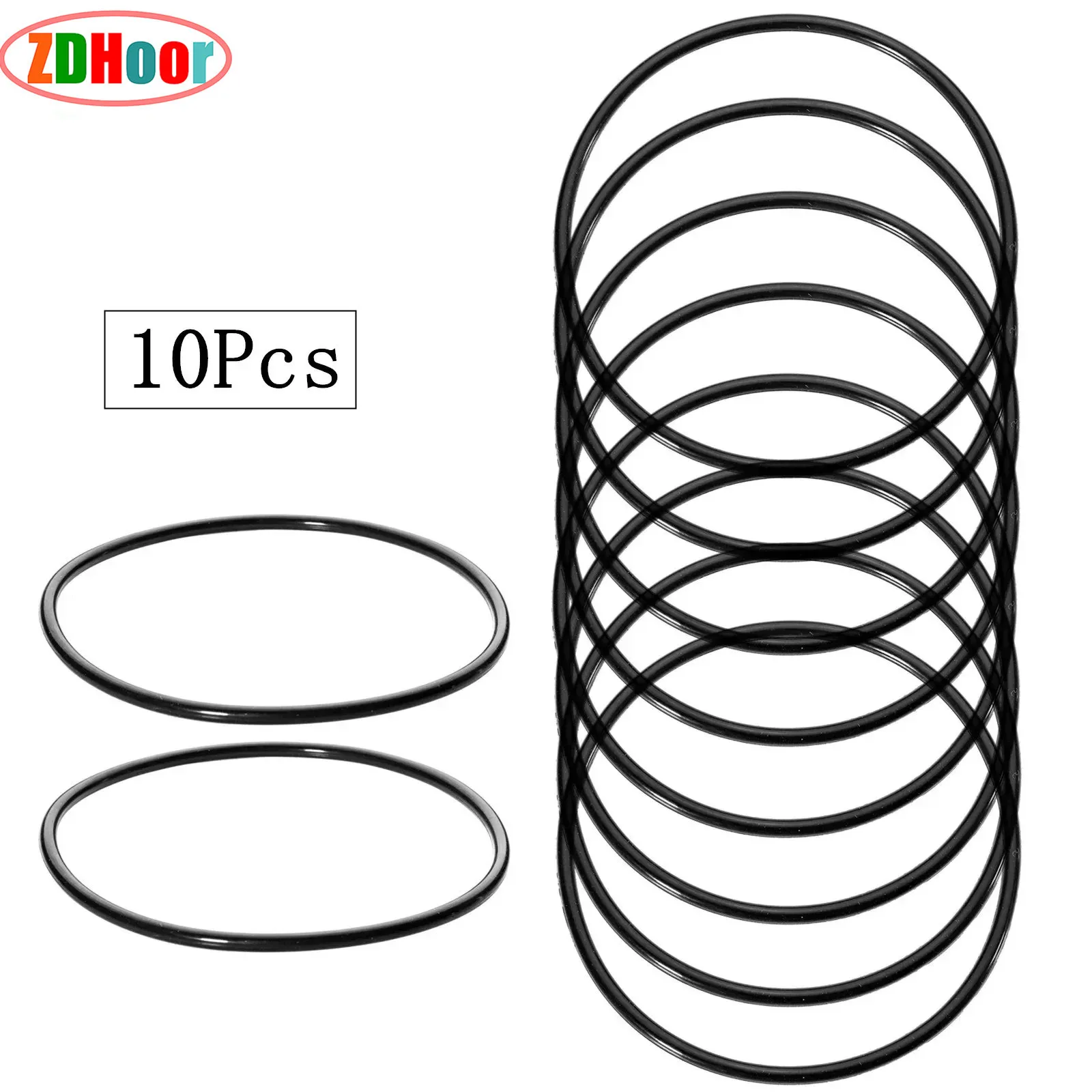 Durable Rubber O-Rings Washers Leak-proof Replacements for Household Water Purifier 10 Inch Filter Bottle