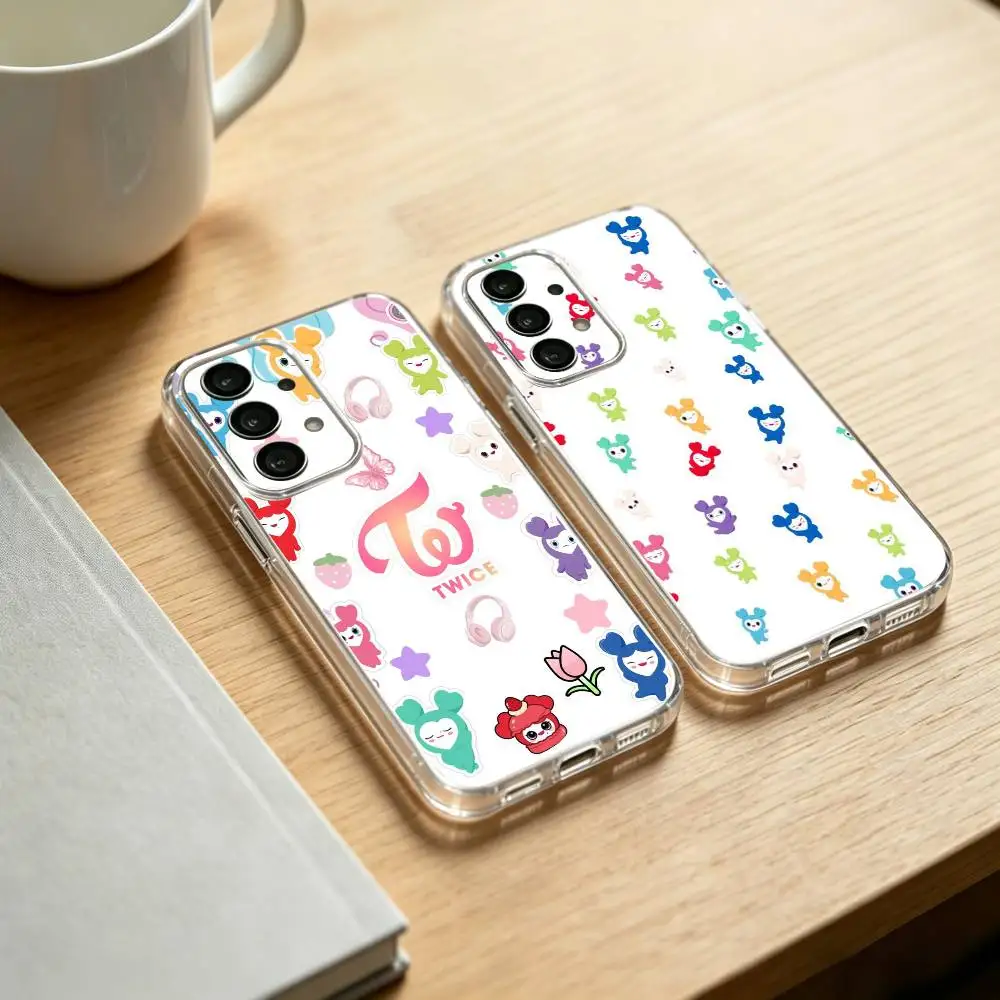 laburi twice lovelys phone Case For Samsung S25,24,21,22,23,30,Ultra,20,Plus,Fe,Lite,Note Transparent Cover