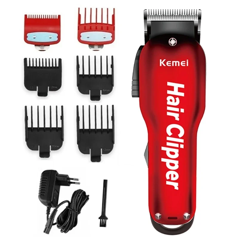 

Barber Professional Hair Clipper Fade Electric Hair Cutting Machine Cordless Magic Beard Trimmer Men Powerful Tool