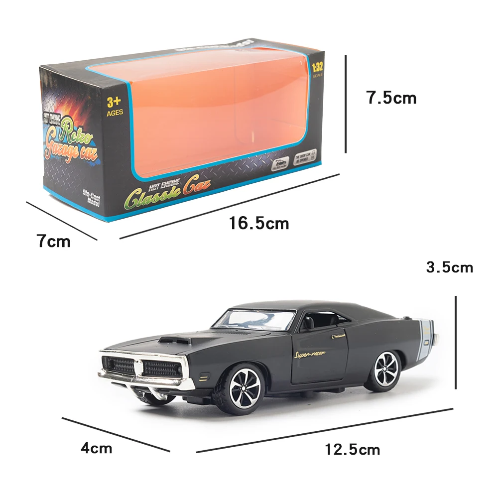 1:32 legierung Diecast Super Racer Muscle Vintage Auto Modell Pull Back Auto Miniatur Fahrzeug Replik Für Sammlung Geschenk für Kind