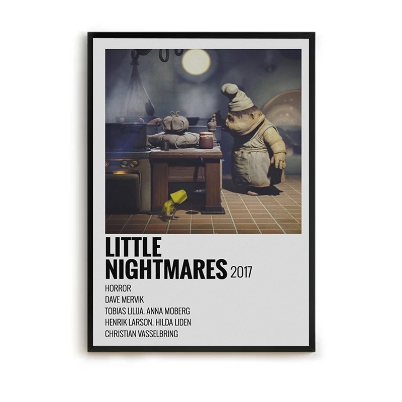 Game L-Little Nightmares Poster Interior Paintings Wall Decor Decoration Home Decorations Decorative Painting on Canvas Room Art