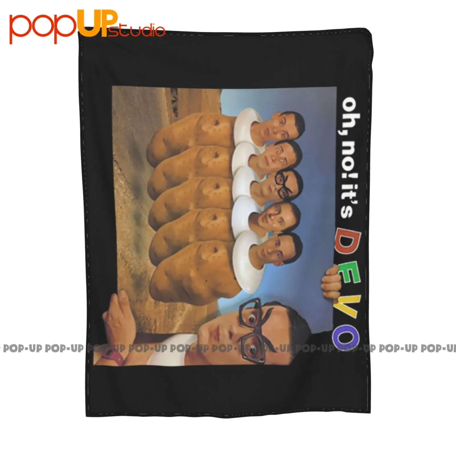 ديفو أوه نو إتس ديفو باند ميوزيك سينث بوب بطانية فائقة النعومة لحاف الشتاء غطاء أريكة أغطية السرير #2