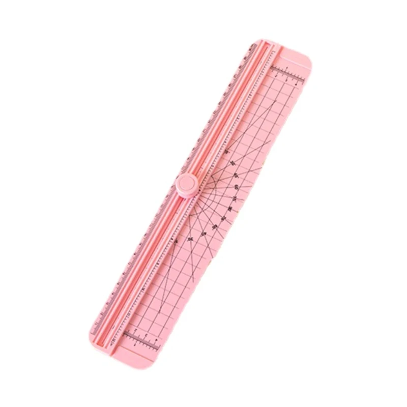 Paper Photo Trimmers Paper Cutter with Side Ruler Scrapbooking Tool School Office Supplies for Cutting Paper H8WD