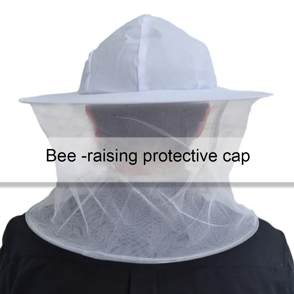 Beekeeping Hat With Fabric Mesh Bees At Bay With Style High Definition Veil High-quality Fabric Multi-purpose