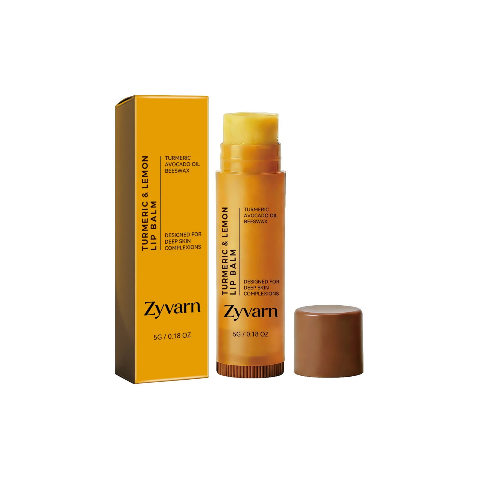 Lemon Ginger Lip Balm Turmeric Remove Dark Melanin Exfoliating Lasting Nourish Fade Lines Brightening Sleep Lip Mask Moisturizer
