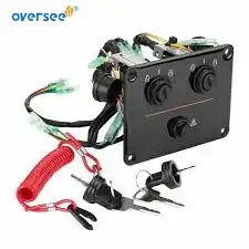 6K1-82570 Twin Key Switch Control Panel Assy For Yamaha Outboard Motor 2 Egines Together 10pin x2; 6K1-82579-00;6K1-82570-00