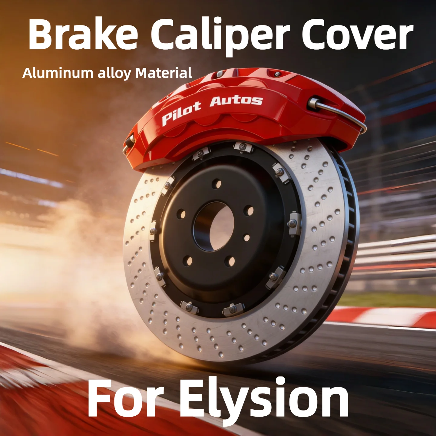 2012-2022 For Honda Elysion Elite 2.0L 2.4L Car Brake Caliper Cover Aluminum Alloy Front Rear Wheel Modification Exterior Fit