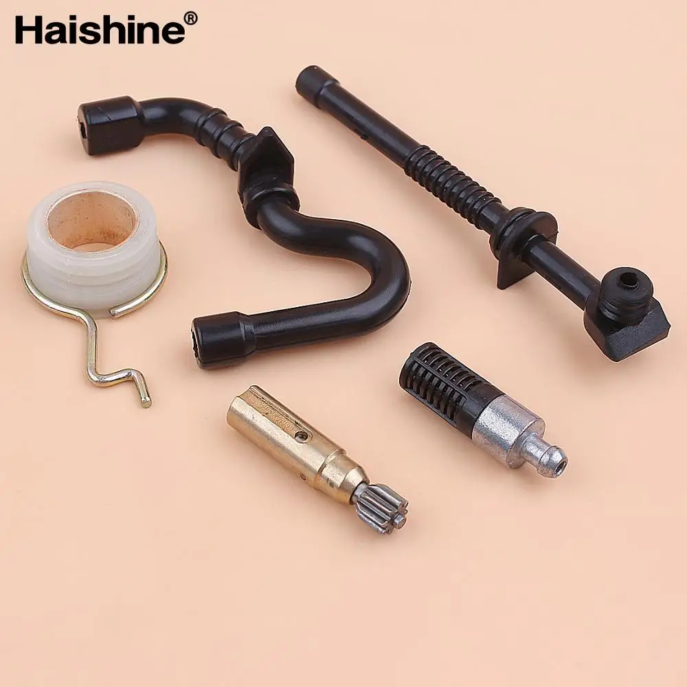 Kit de filtro de manguera de línea de combustible de aceite de engranaje helicoidal de bomba de aceite para STIHL MS180 MS170 018 017, piezas de herramientas de repuesto de motosierra